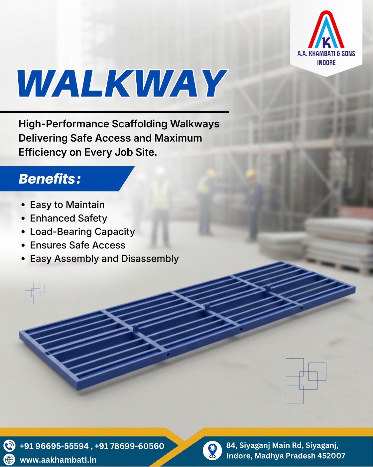 A.A. Khambati & Sons: Premium Scaffolding & Hardware in Indore